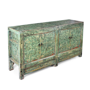 Mint Painted Sideboard From Shanxi