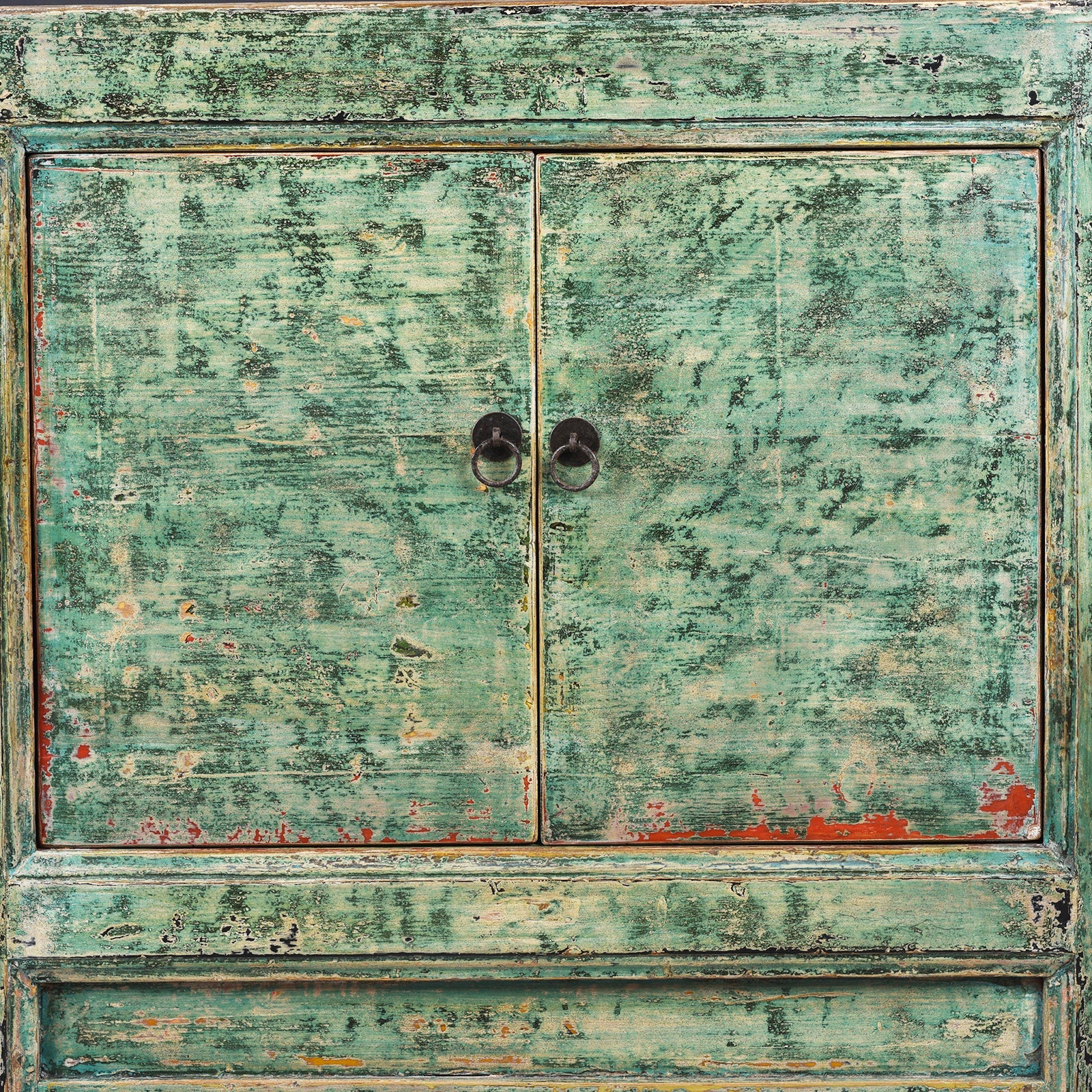 Mint Painted Sideboard From Shanxi