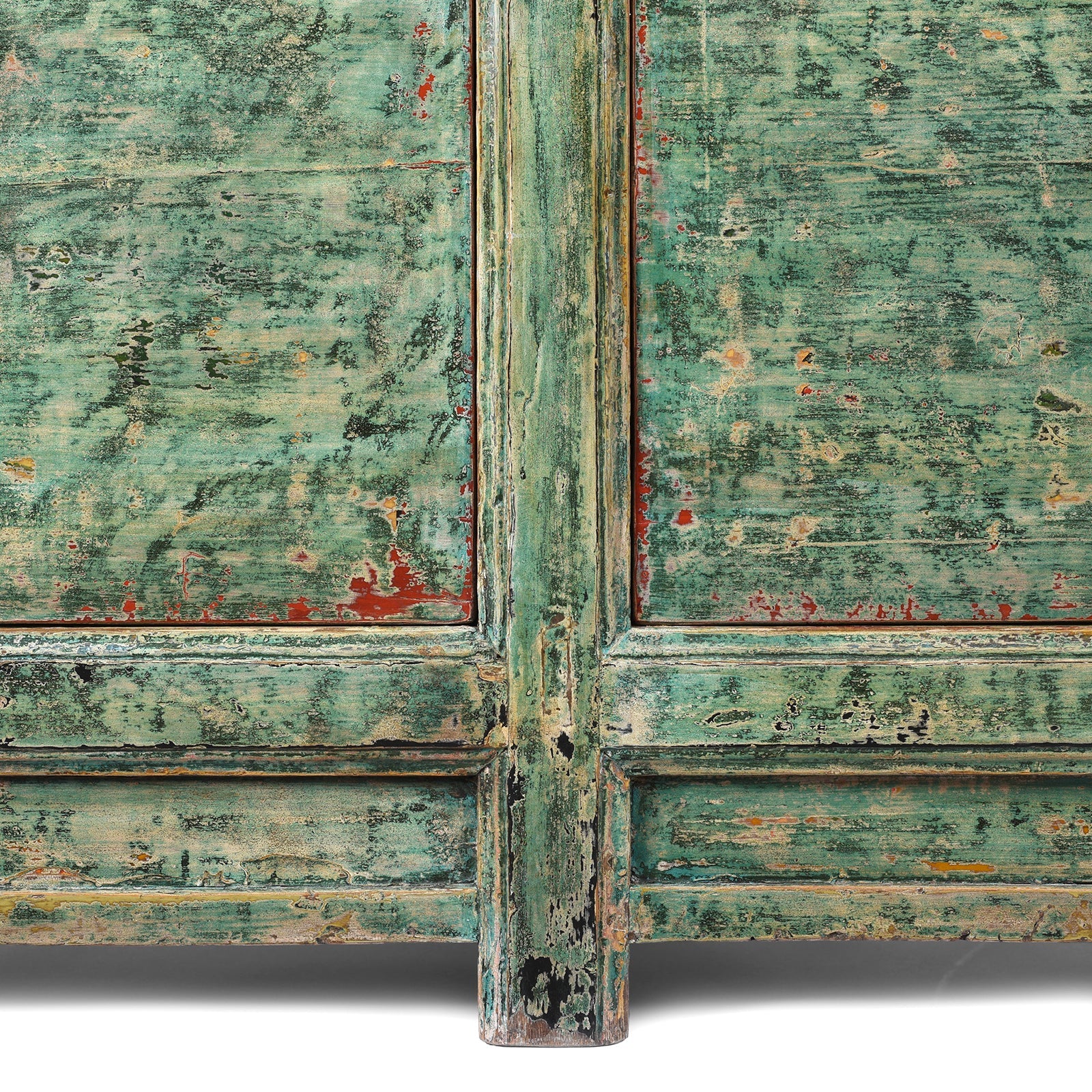Mint Painted Sideboard From Shanxi