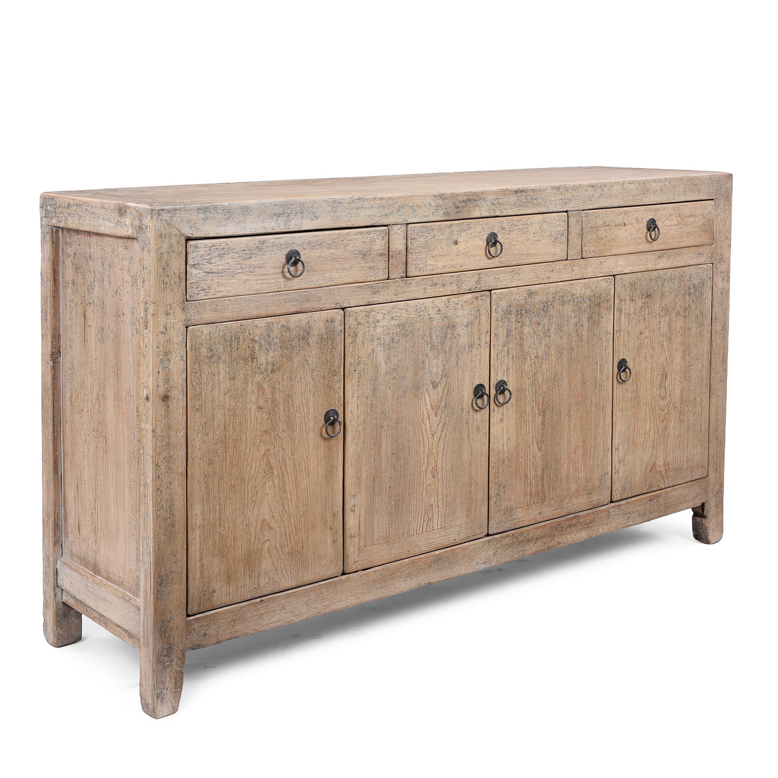 Vintage Bleached Dongbei Sideboard - Ca 1940