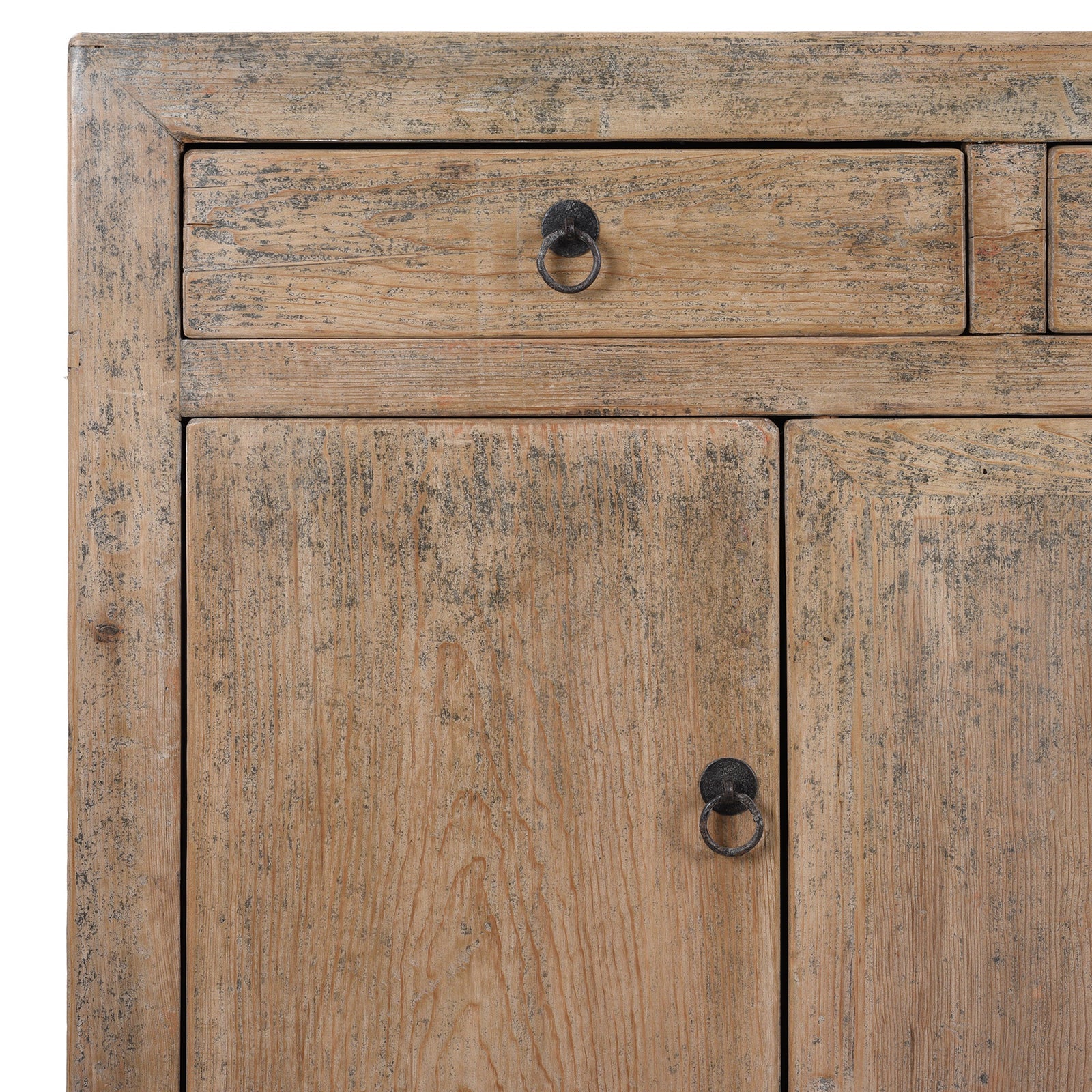 Vintage Bleached Dongbei Sideboard - Ca 1940