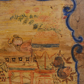Painted Qinghai Sideboard - 19th Century
