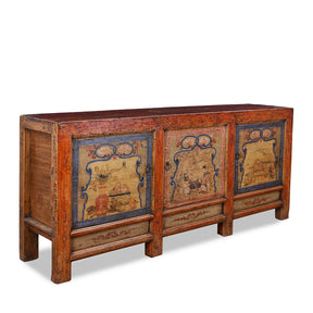 Painted Qinghai Sideboard - 19th Century