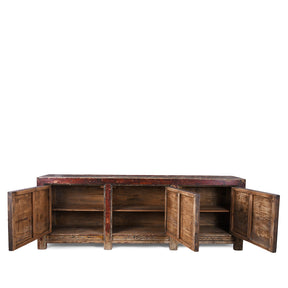 Painted Sideboard From Qinghai - 19th Century