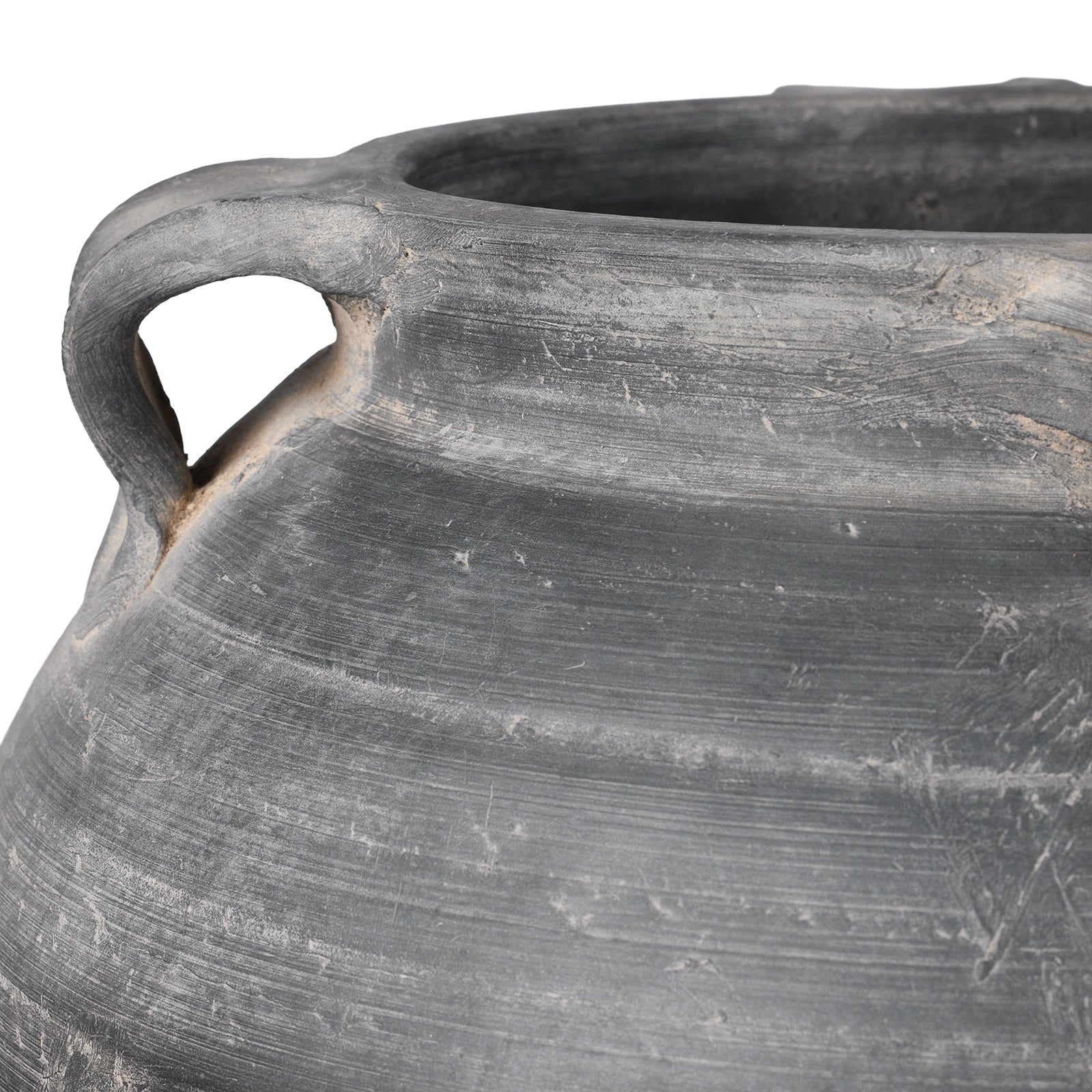 Terracotta Rice Storage Jar / Planter - 19th Century