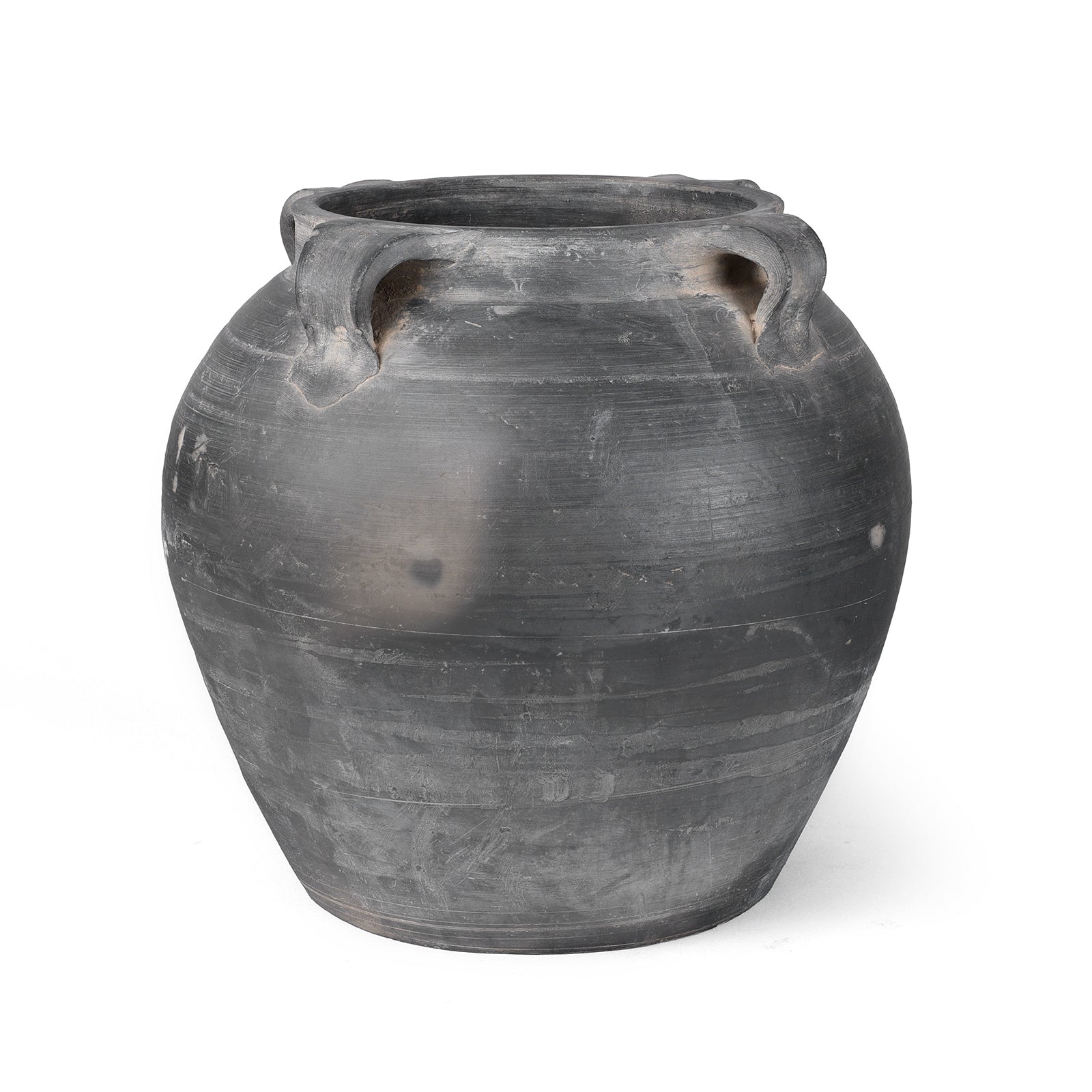 Terracotta Rice Storage Jar / Planter - 19th Century