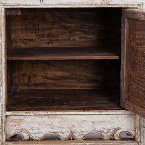 Painted Sideboard From Qinghai - 19th Century