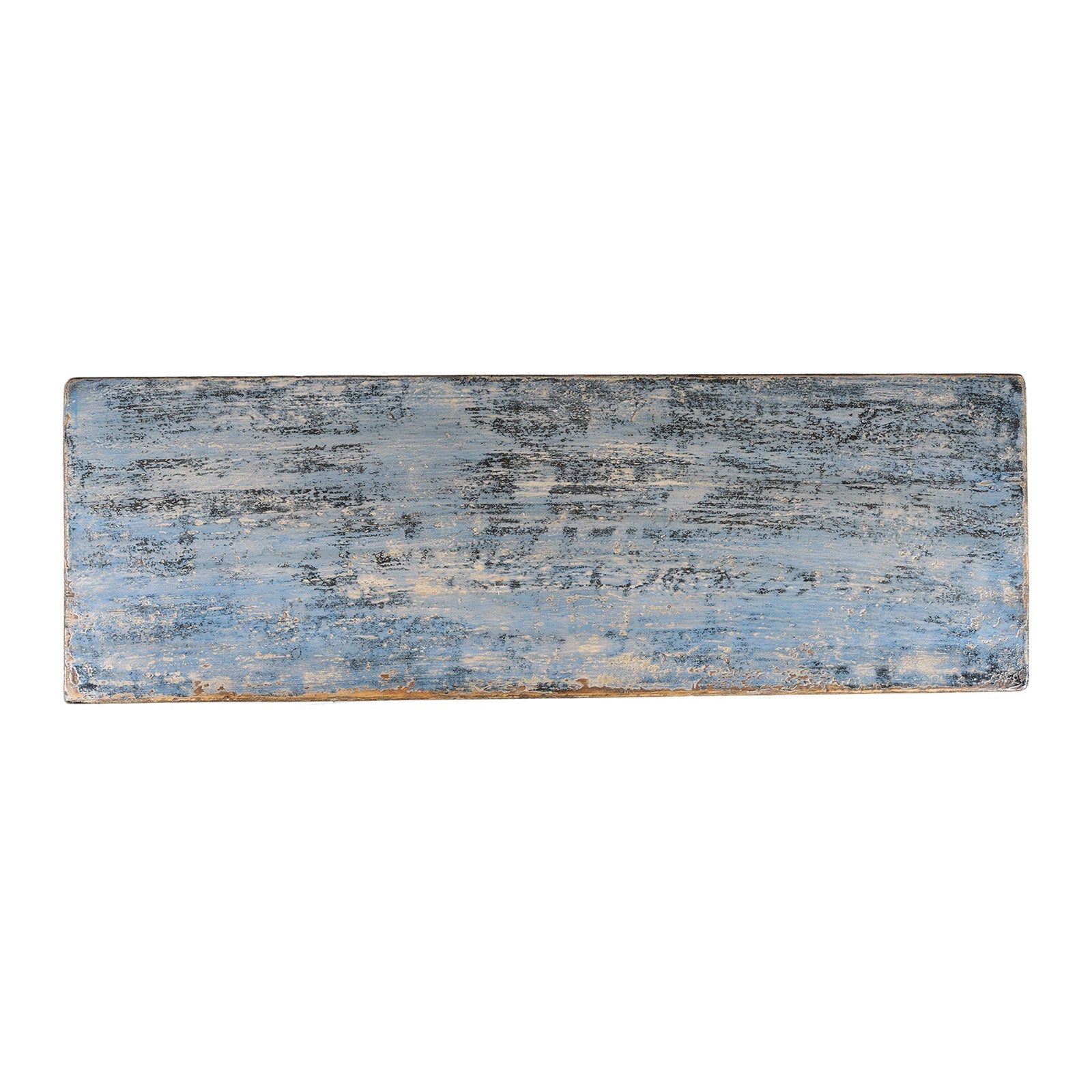 Blue Painted Sideboard From Gansu
