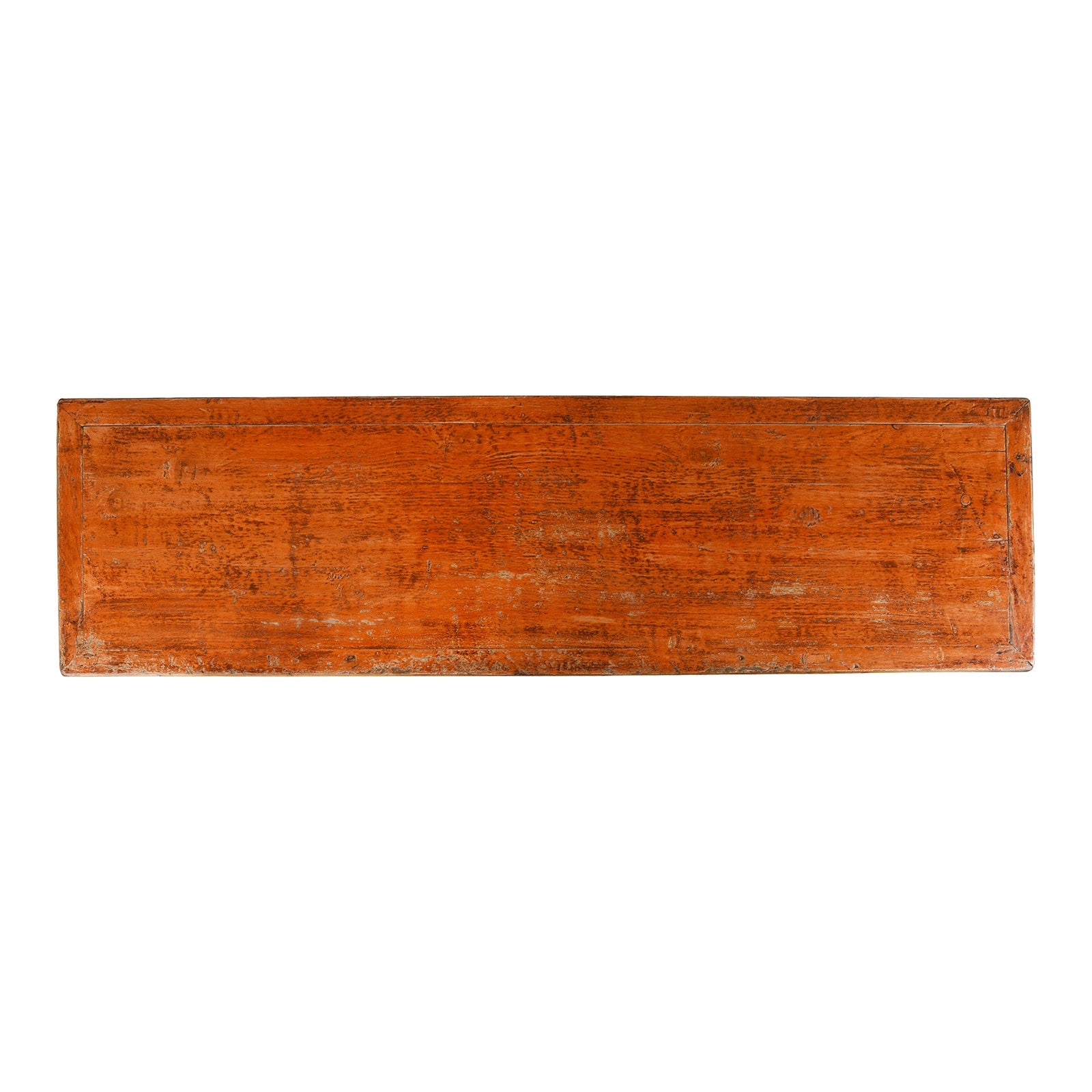 Orange Lacquer Dongbei Sideboard