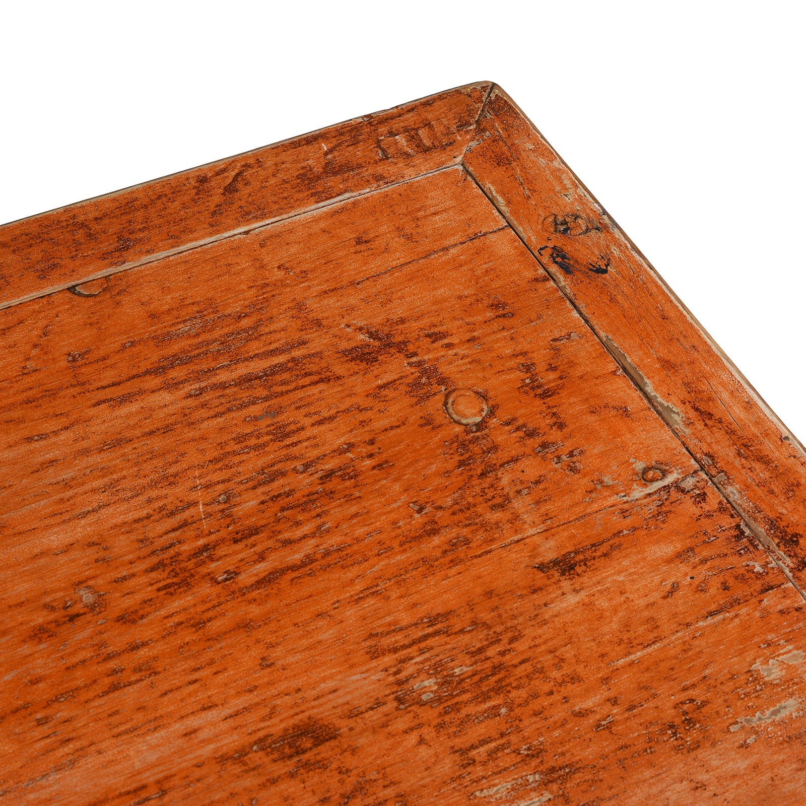 Orange Lacquer Dongbei Sideboard