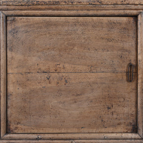 3 Door Walnut Sideboard From Shaanxi Province - 19th Century