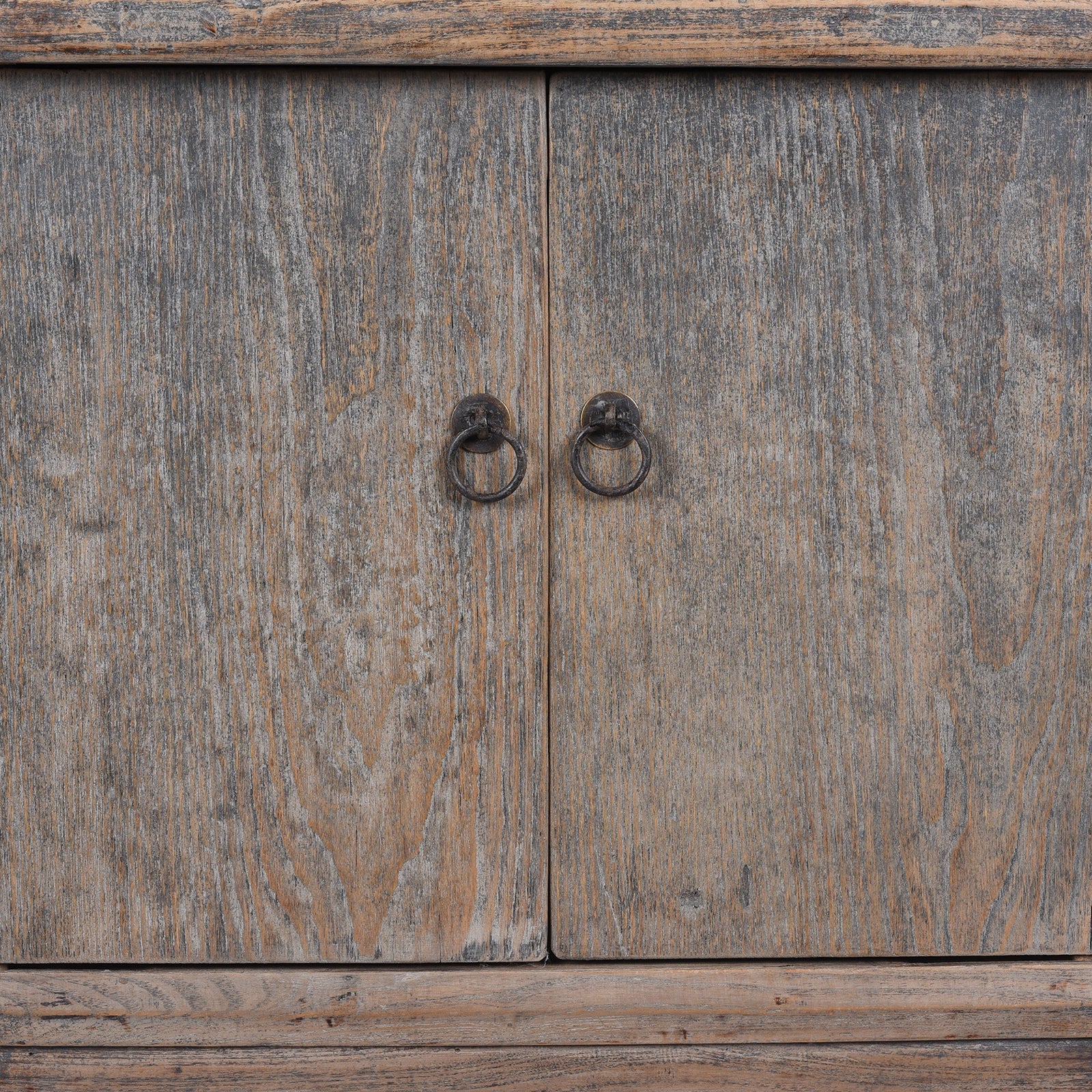 2 Door Rustic Cabinet From Dongbei - 19th Century