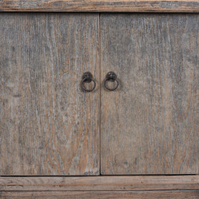 2 Door Rustic Cabinet From Dongbei - 19th Century