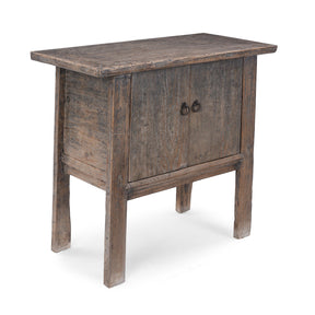 2 Door Rustic Cabinet From Dongbei - 19th Century