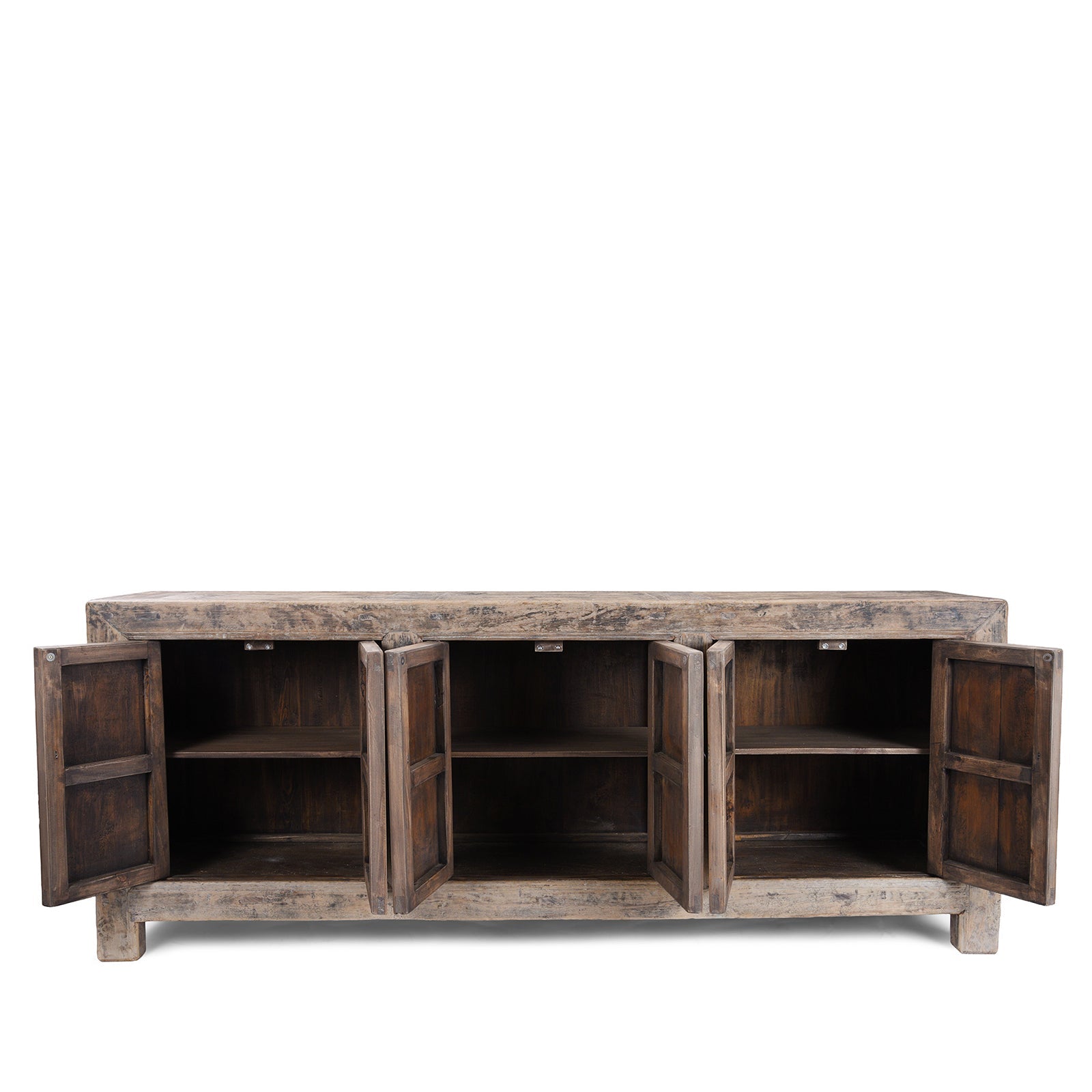 6 Door Elm Sideboard From Mongolia