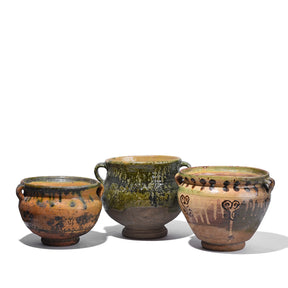 Sancai Glazed Terracotta Vessels From Yunnan