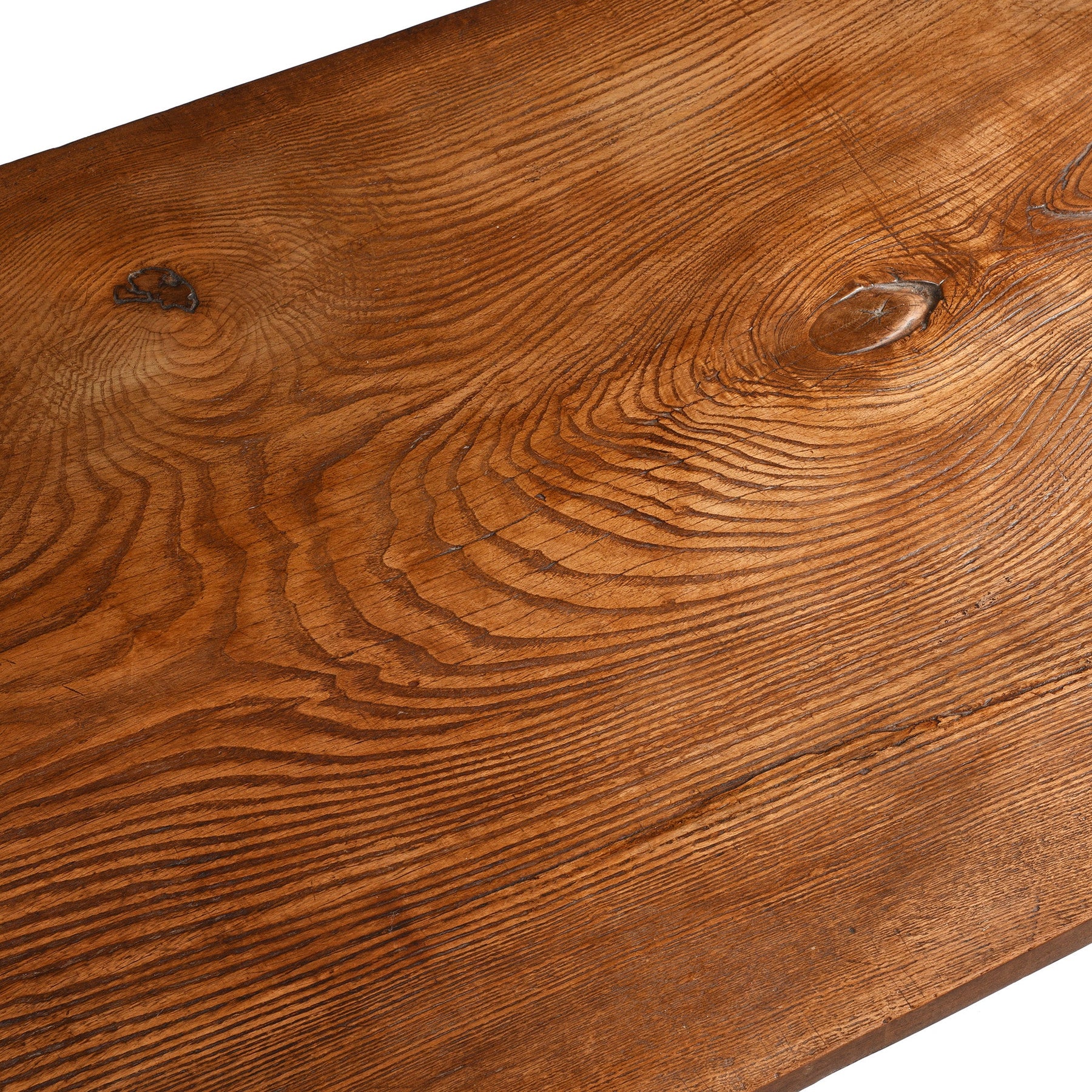 Elm Single Plank Coffee Table From Gansu - 19thC