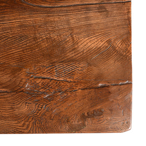Elm Single Plank Coffee Table From Gansu - 19thC