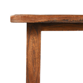 Elm Single Plank Coffee Table From Gansu - 19thC