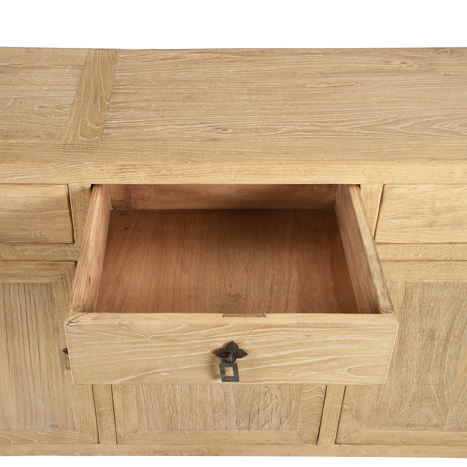 4 Door Sideboard made From Old Sunbleached Elm