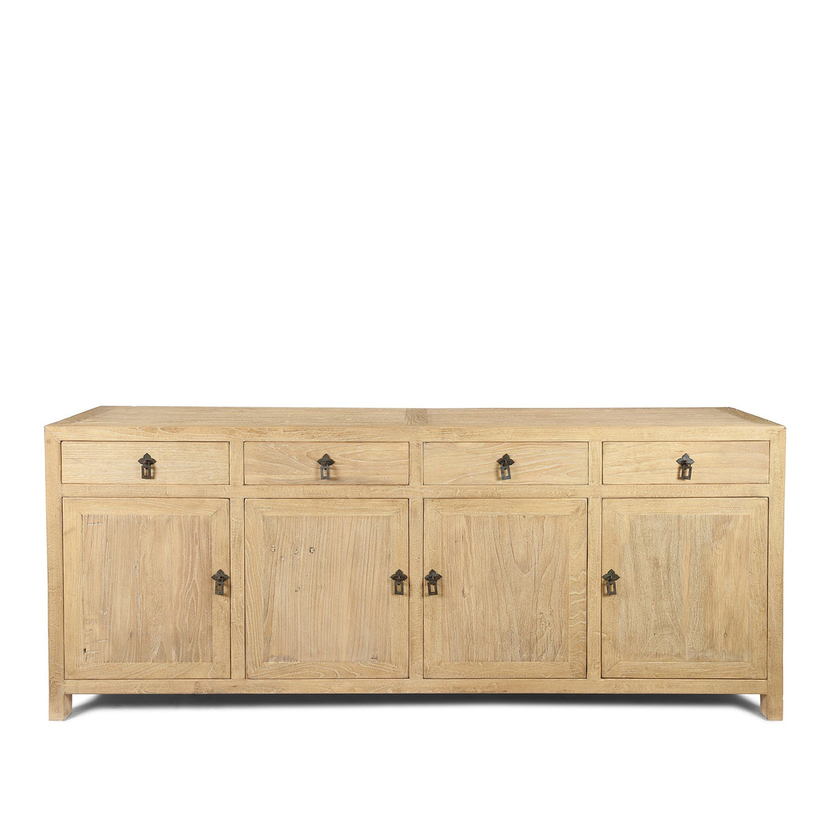 4 Door Sideboard made From Old Sunbleached Elm