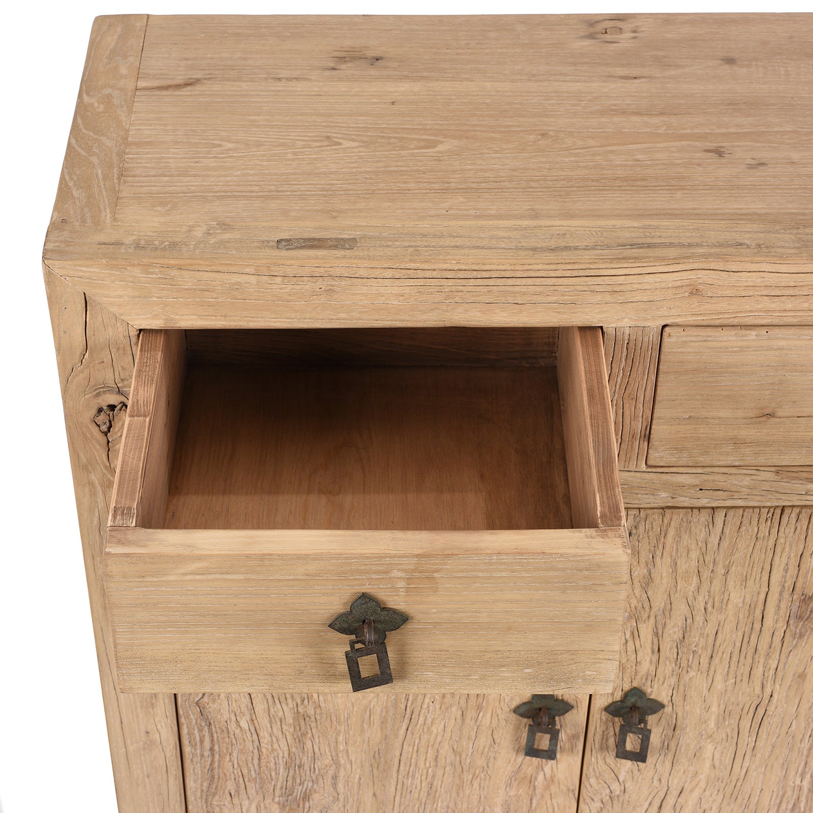 2 Door Cabinet Made From Old Sunbleached Elm