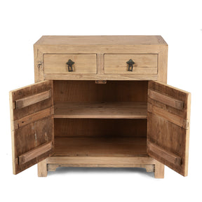 2 Door Cabinet Made From Old Sunbleached Elm