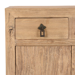 2 Door Cabinet Made From Old Sunbleached Elm