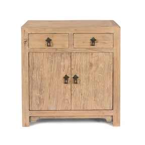 2 Door Cabinet Made From Old Sunbleached Elm