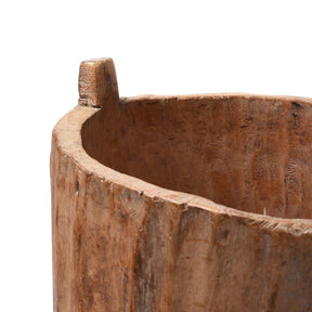 Old Poplar Trunk Grain Storage Bin - Xinjiang - Ca 1920s