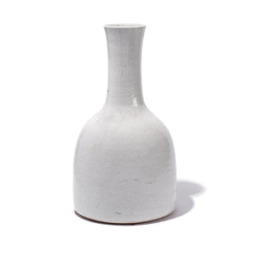 White Glazed Porcelain Yaolingzun Vase