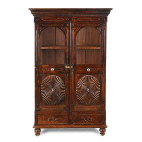 Indian Almirah Cabinet From Gujarat - 19th Century