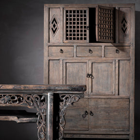 Carved Chinese Altar Table From Qinghai - 19th Century