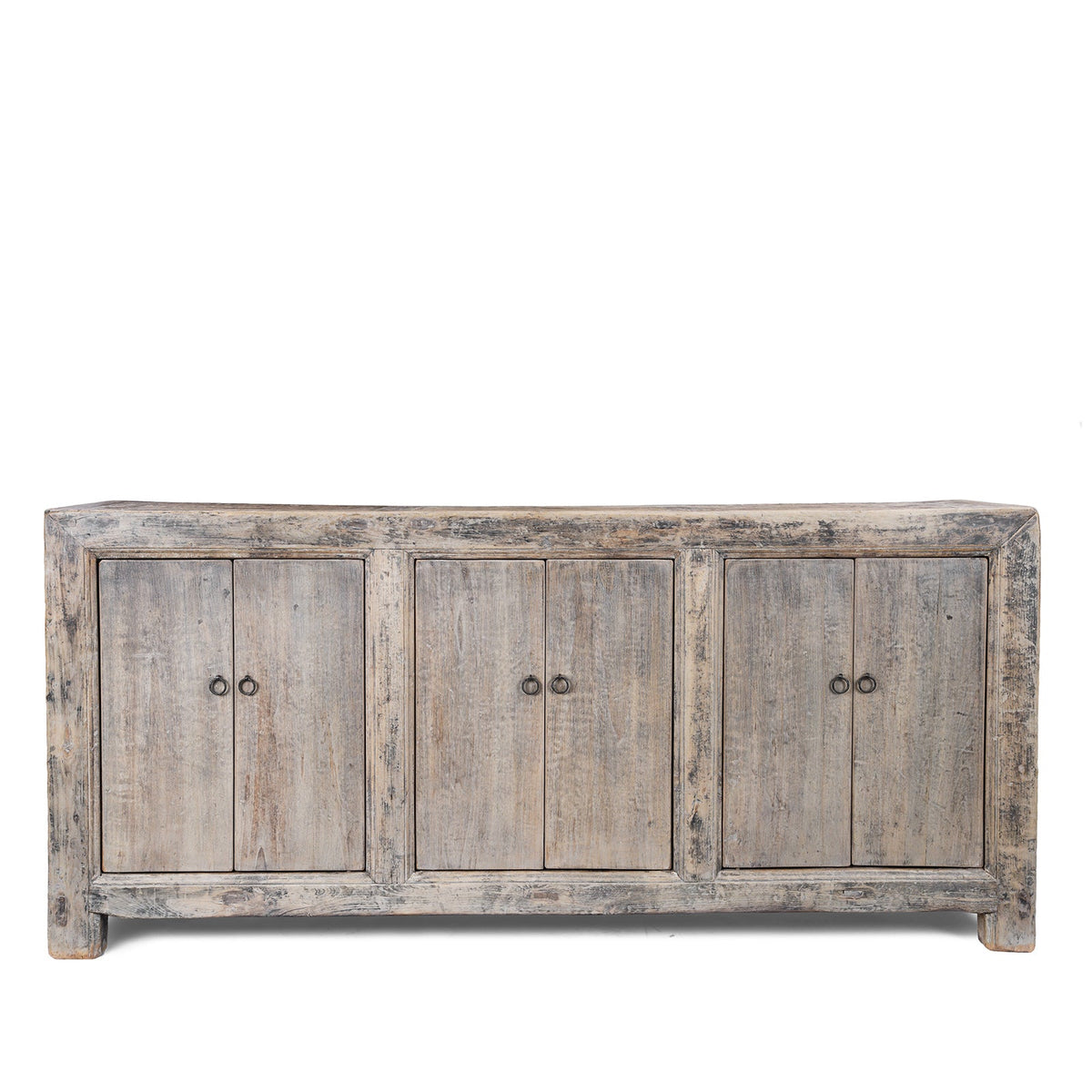 6 Door Sideboard Made From Old Elm And Cypress