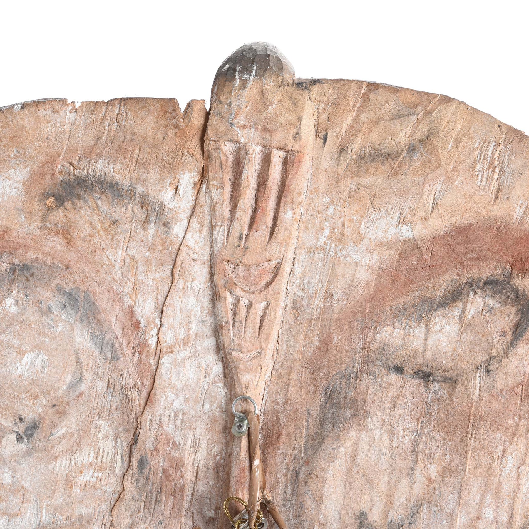 Asmat Ceremonial Shield from New Guinea - Ca 85 yrs old