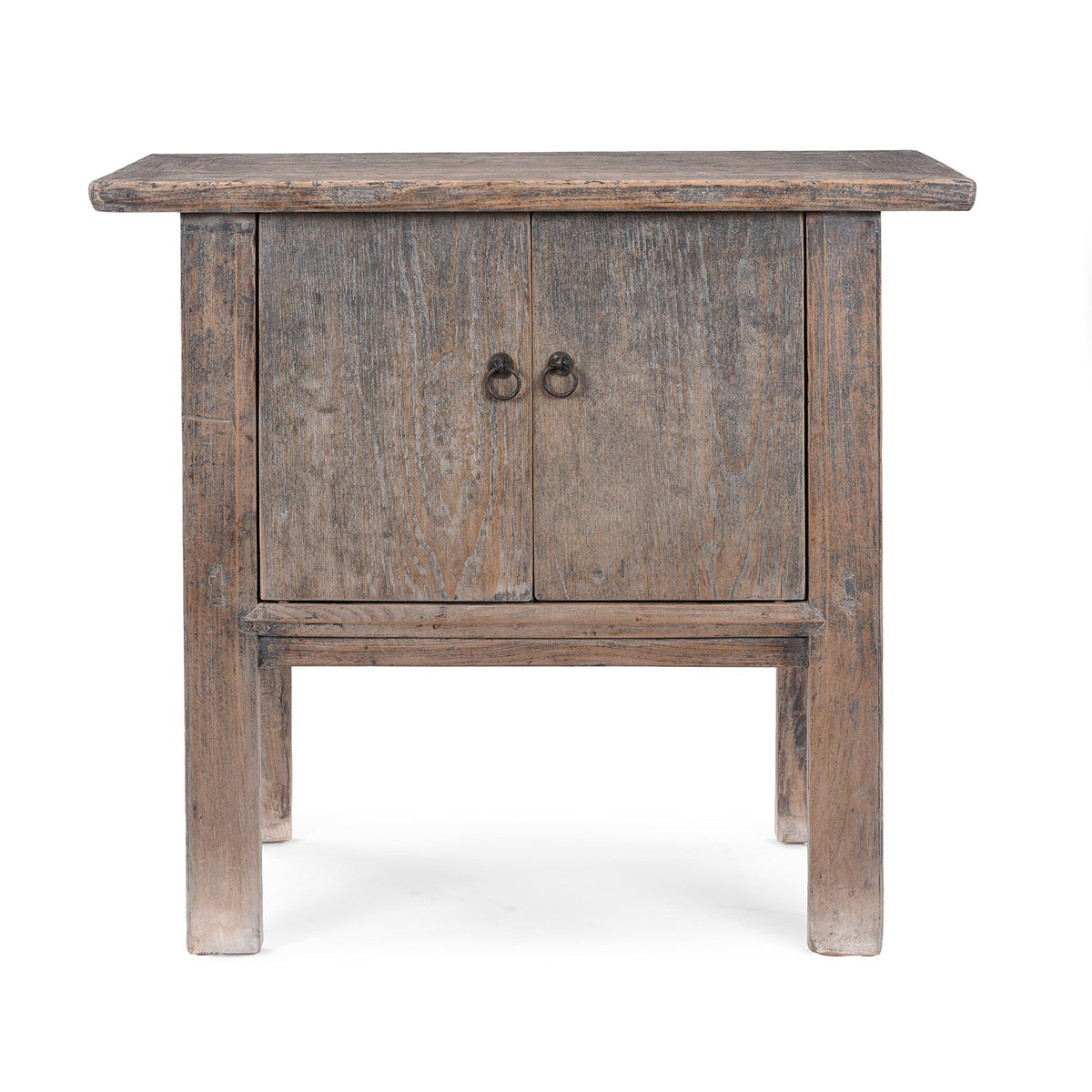 2 Door Rustic Cabinet From Dongbei - 19th Century