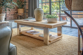Cavendish Coffee Table With Shelf