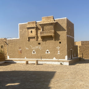 Stone Jharokha Window From Jaisalmer - 19th Century