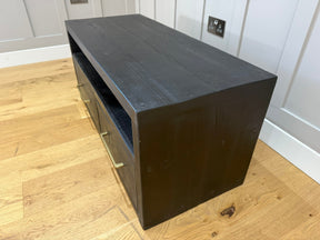 103.5 cm Branson Double TV Stand - Black - Ex-Display