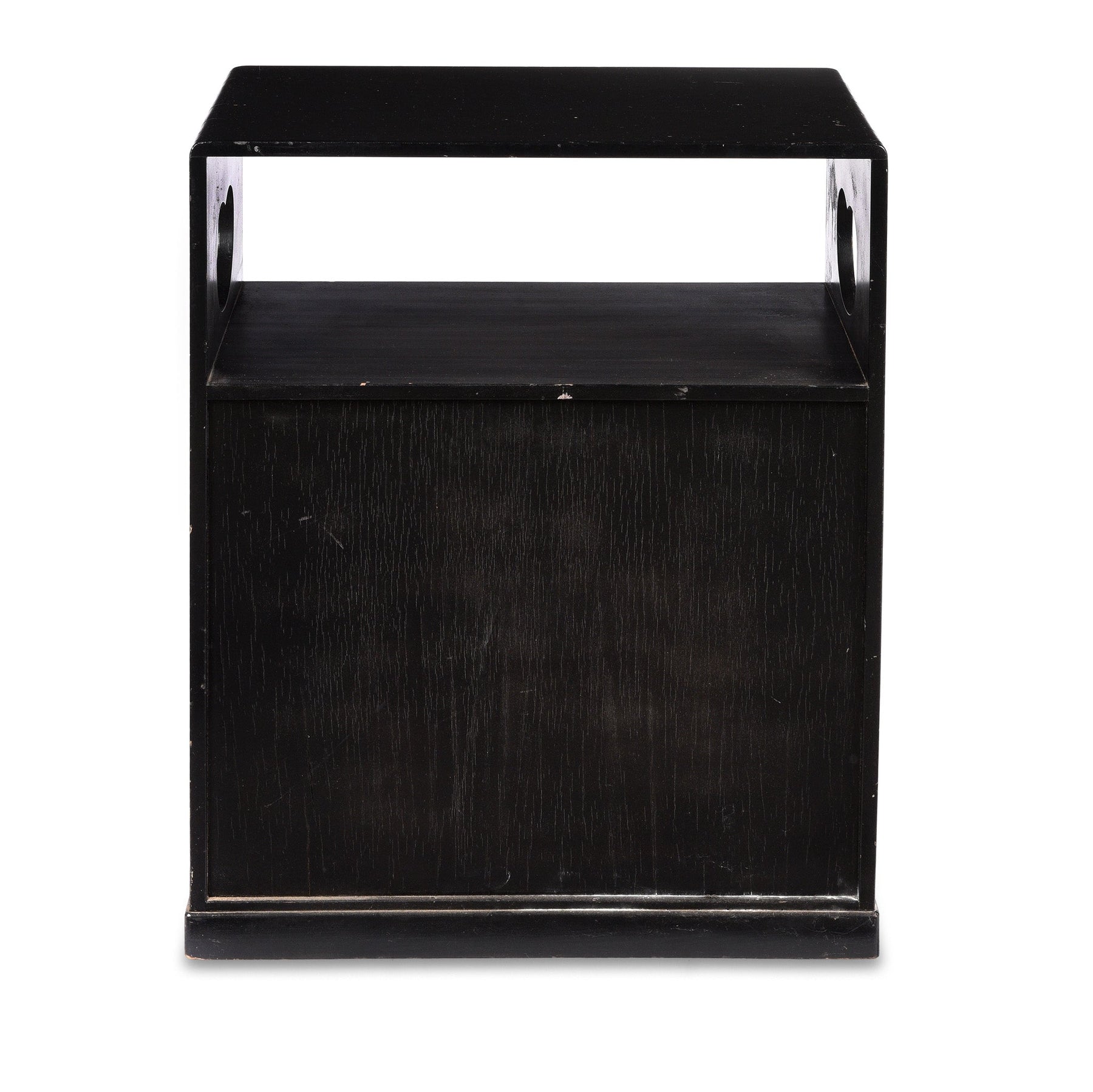 Black Lacquer Makeup Stand, Japanese  - Early 20thC