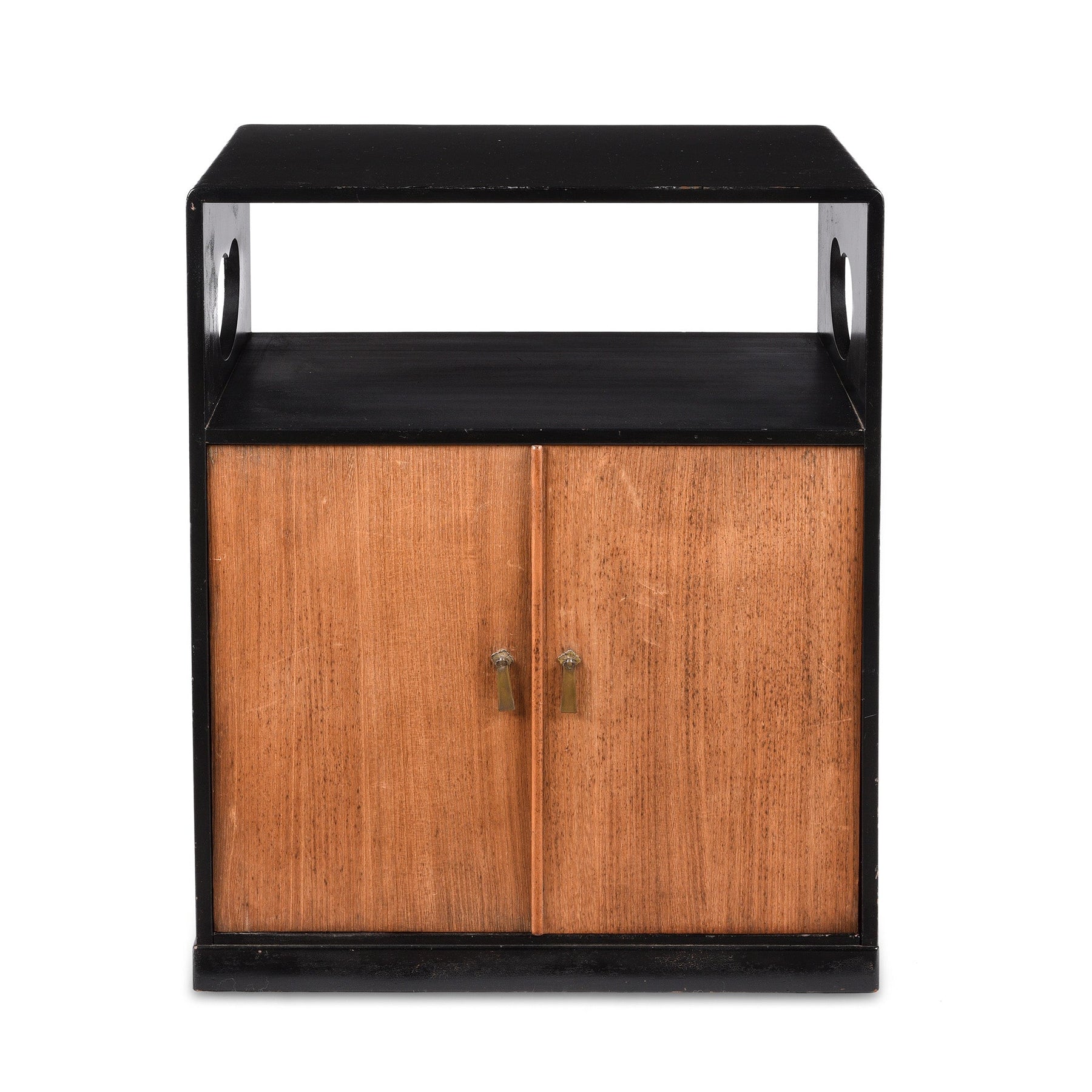 Black Lacquer Makeup Stand, Japanese  - Early 20thC
