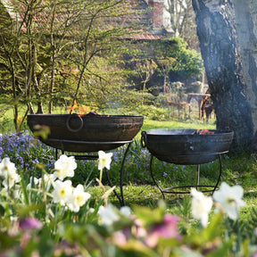 Old 1920's Kadai - Indian Fire Bowl From Rajasthan - 84cm