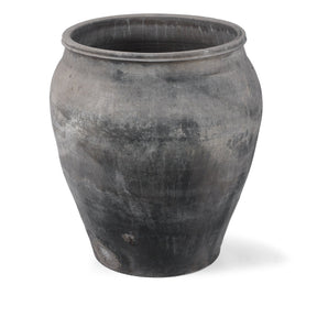 Large Chinese Terracotta Storage Jar Planter – 19th Century