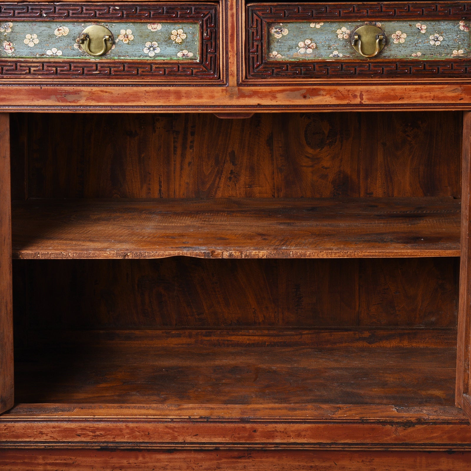 Painted Mongolian Sideboard - 19th Century