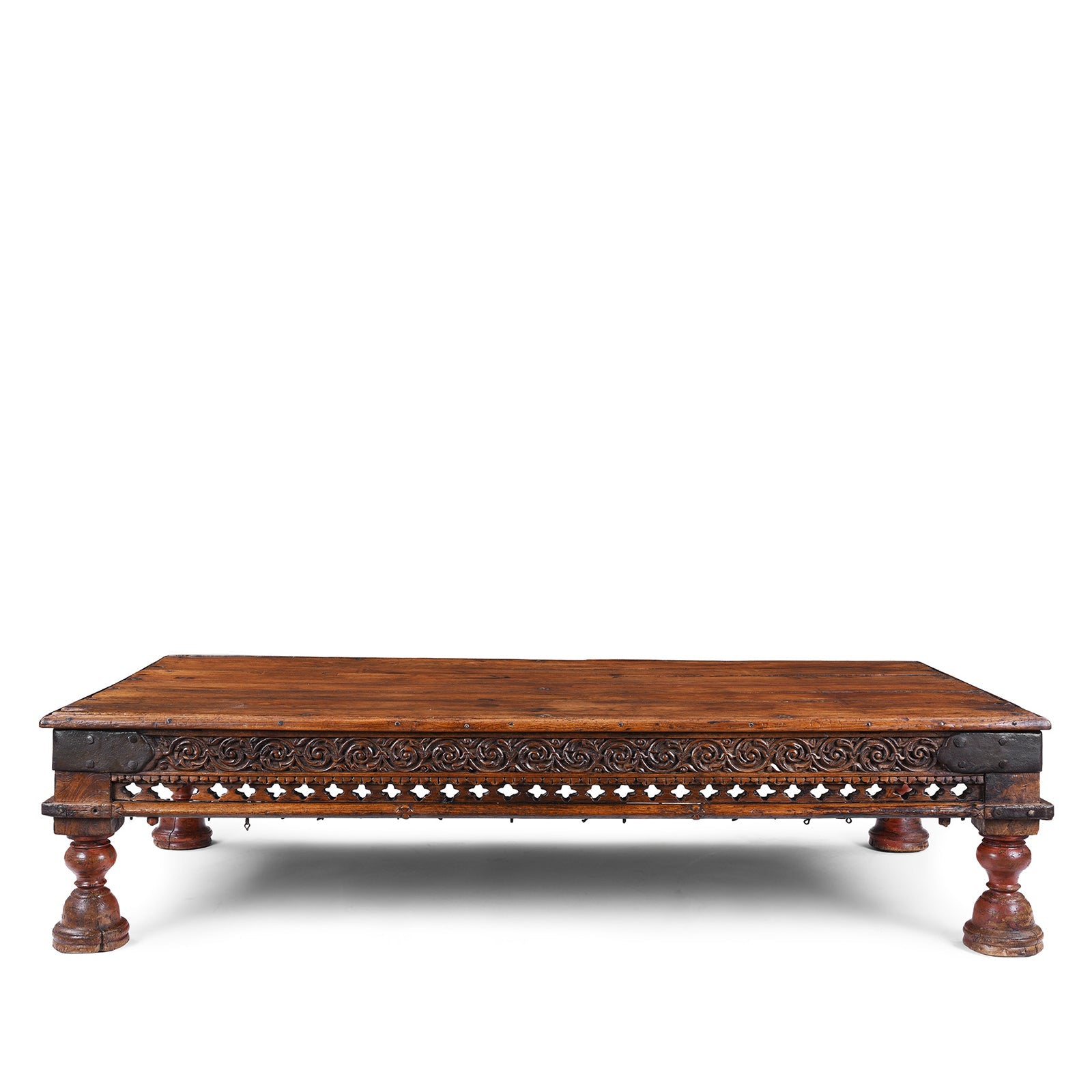 Carved Takhat From Gujarat - 19thC