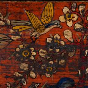 Painted Chest From Gansu - 19th Century