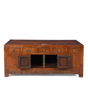 Kang Cabinet From Tianjin - 19th Century