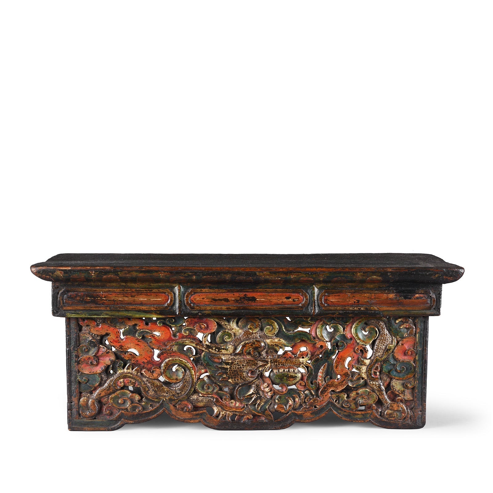 Dragon Choksar Prayer Table from Tibet - 17th Century