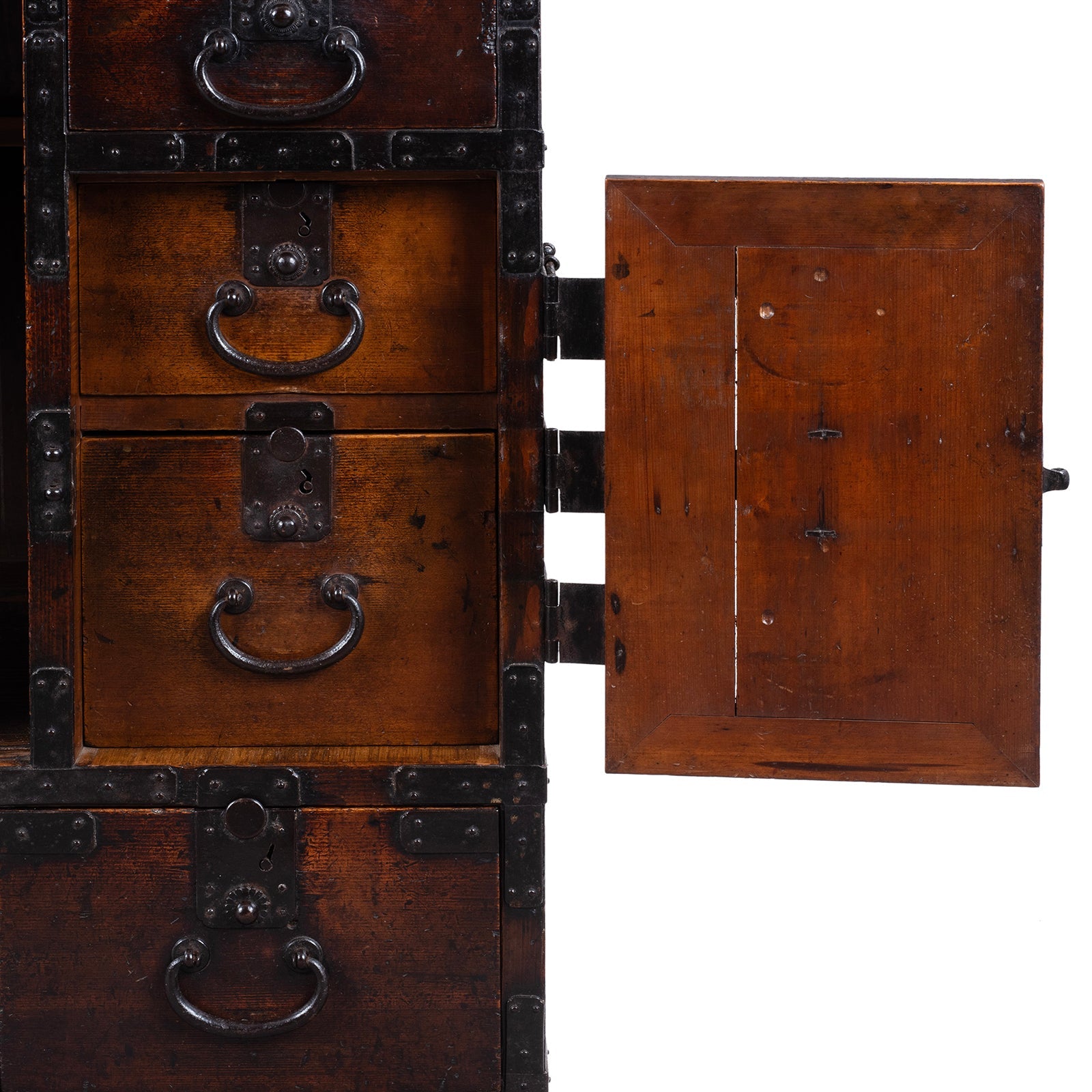 Japanese Cho Dansu From Nagano - Edo Period
