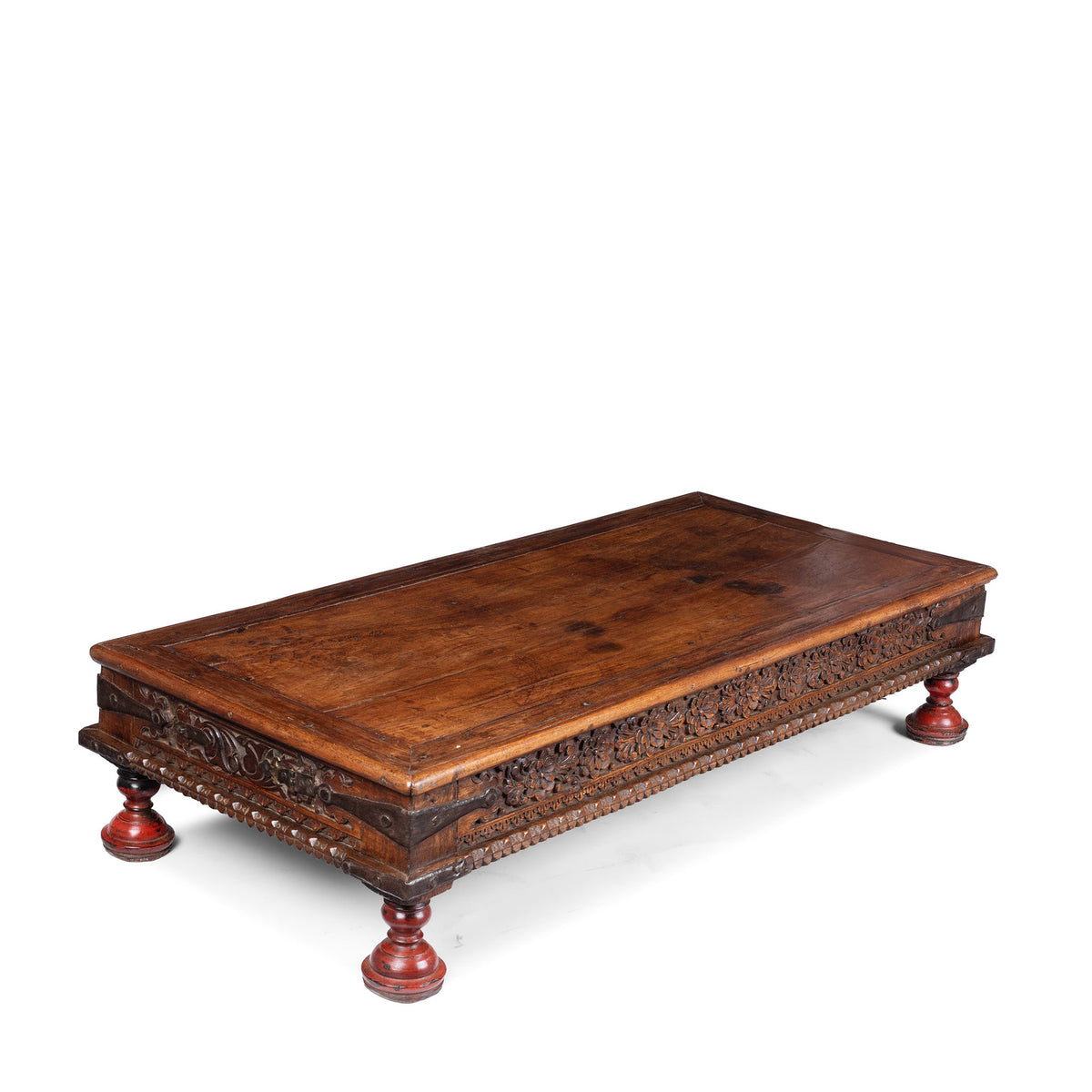 Antique Gujarati Takhat Coffee Table – 19th Century